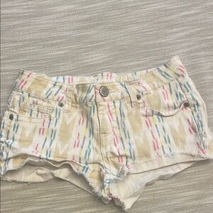 Colorful Kids Jean Shorts